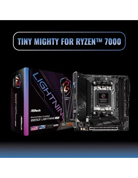 Placa base Mini-ITX ASRock B650I Lightning WiFi