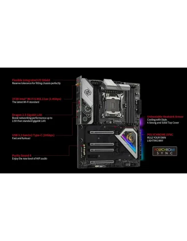 Placa base ASRock X299 Taichi CLX