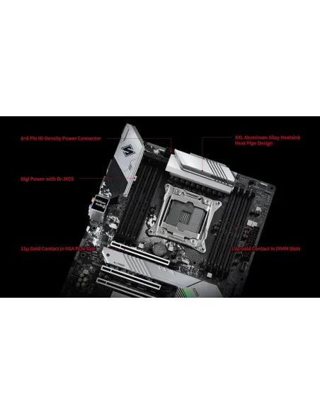 Placa base ASRock X299 Steel Legend LGA2066