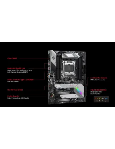 Placa base ASRock X299 Steel Legend LGA2066