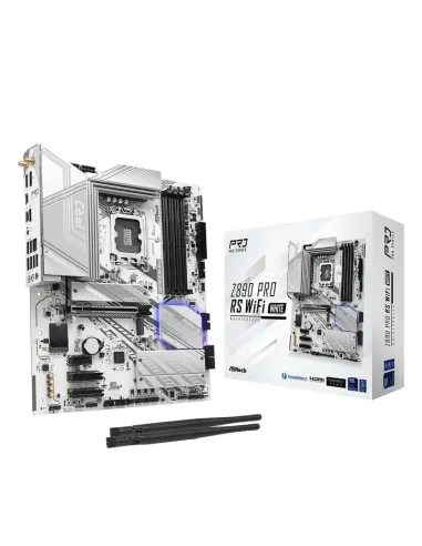 ASRock Z890 Pro RS WiFi White Intel Socket LGA 1851 Thunderbolt 4