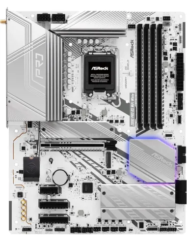 Placa base ASRock Z890 Pro RS WiFi White
