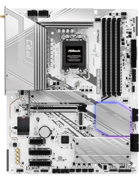 Placa base ASRock Z890 Pro RS WiFi White