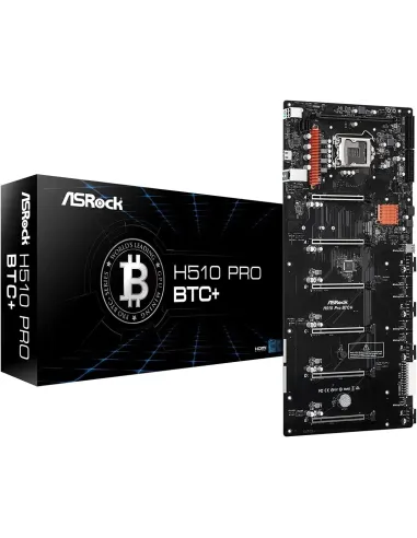 ASRock H510 Pro BTC+  Intel H510 Socket LGA 1200