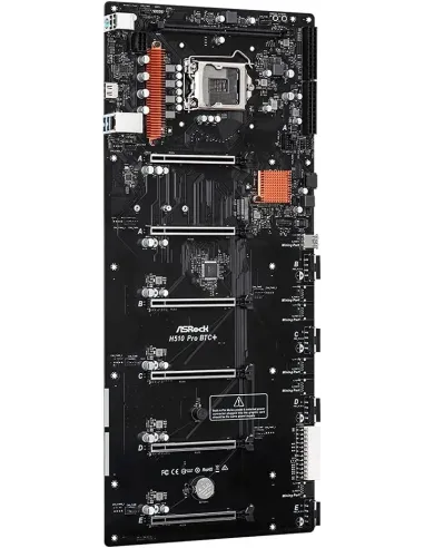 Placa base LGA1200 ASRock H510 Pro BTC+ para rigs