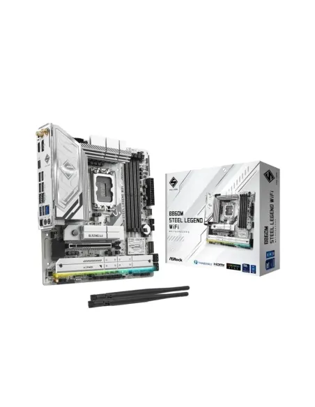ASRock B860M Steel Legend WiFi Intel Socket LGA1851 Micro-ATX
