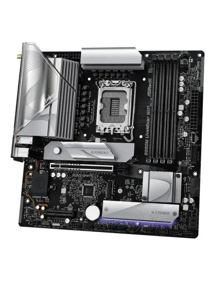 Placa base LGA1851 ASRock B860M LiveMixer WiFi mATX