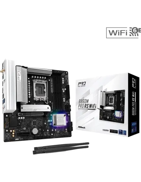 ASRock B860M Pro RS WiFi Intel Socket LGA1851 Micro-ATX