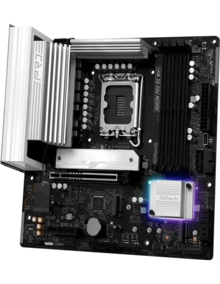 Placa base ASRock B860M Pro RS WiFi para Socket LGA1851