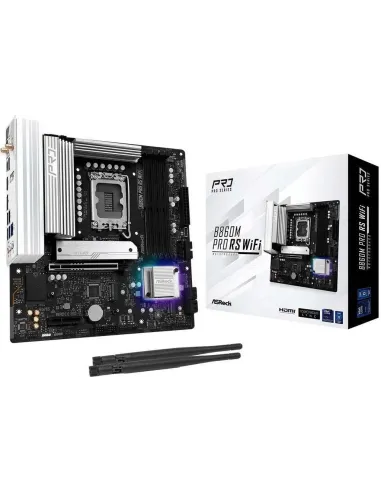 Placa base ASRock B860M Pro RS WiFi para Socket LGA1851