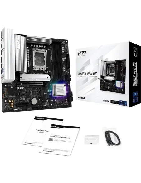 Placa base LGA1851 ASRock B860M Pro RS micro ATX