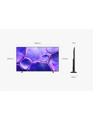 Televisor Samsung TU85U8005FUXXC 85" 4K con Tizen
