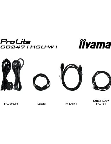 Monitor gaming iiyama G-MASTER GB2471HSU-W1 FHD
