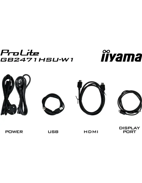 Monitor gaming iiyama G-MASTER GB2471HSU-W1 FHD