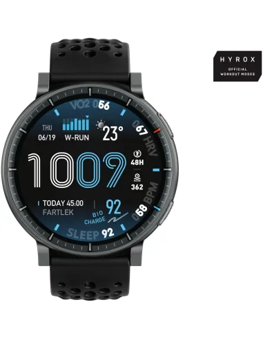 Amazfit Active Max Negro Bluetooth NFC 48,5mm AMOLED Negro Resistencia al Agua 5ATM Pulsómetro