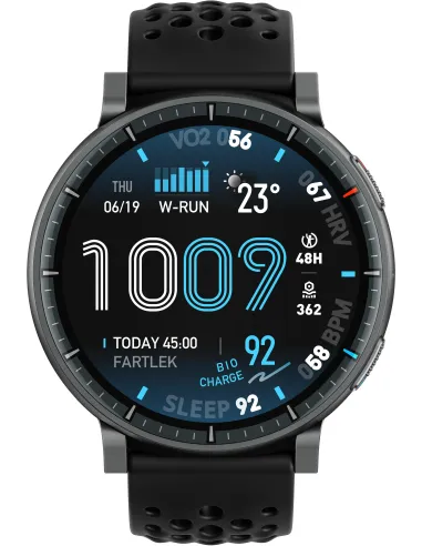 Smartwatch Amazfit Active Max Negro con NFC y 5 ATM