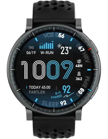 Smartwatch Amazfit Active Max Negro con NFC y 5 ATM