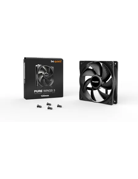 Ventilador de PC Be Quiet! Pure Wings 3 120mm Negro