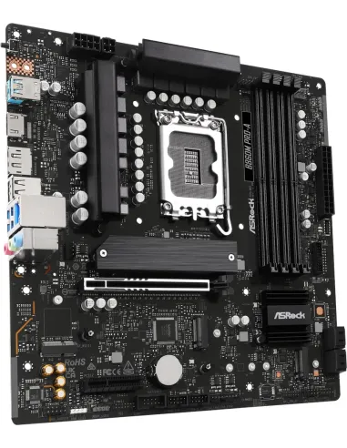 Placa base micro ATX para LGA1851 ASRock B860M Pro-A/TPM