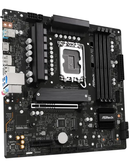 Placa base micro ATX para LGA1851 ASRock B860M Pro-A/TPM