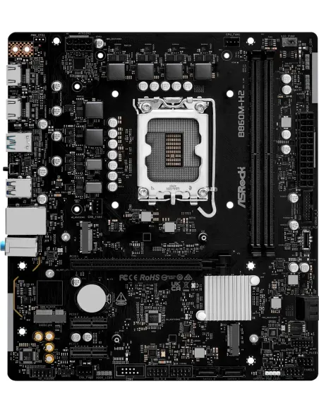 Placa base ASRock B860M-H2 micro ATX para LGA1851