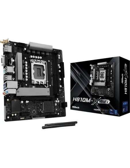 ASRock H810M-X WiFi Intel Socket LGA1851 Micro-ATX