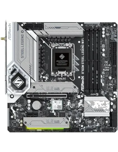 Placa base micro ATX ASRock B760M Steel Legend WiFi