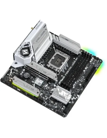 Placa base micro ATX ASRock B760M Steel Legend WiFi