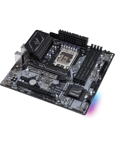 Placa base ASRock H670M Pro RS Micro-ATX para Socket LGA1700