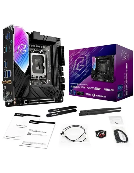 Placa base Mini-ITX ASRock B860I WiFi con Socket LGA1851