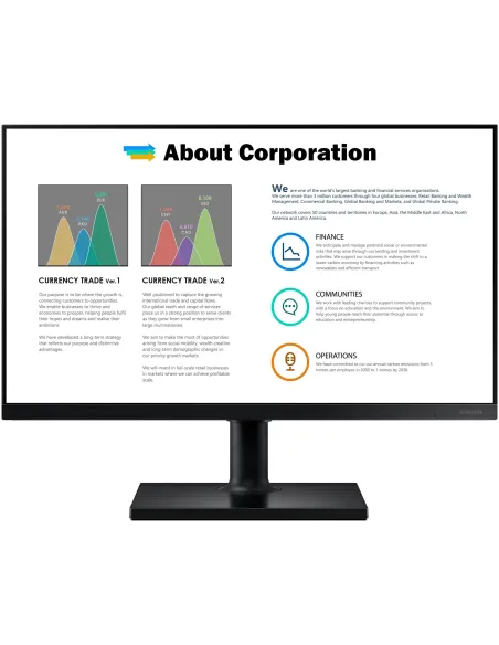 Samsung LF24T450FQR 24" LCD IPS Full HD 75Hz