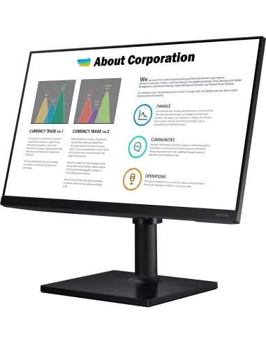 Samsung LF24T450FQR 24" LCD IPS Full HD 75Hz
