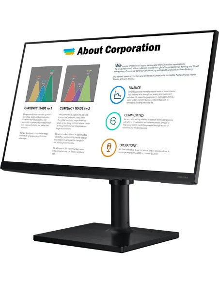 Samsung LF24T450FQR 24" LCD IPS Full HD 75Hz