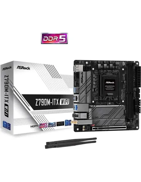 ASRock Z790M-ITX WiFi Intel Socket LGA1700 Mini-ITX