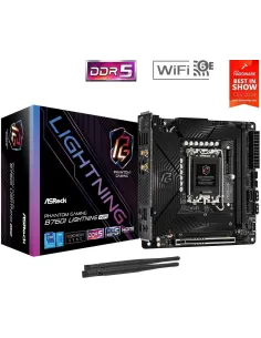 ASRock Phantom Gaming B760I Lightning WiFi Intel Socket LGA1700 Mini-ITX
