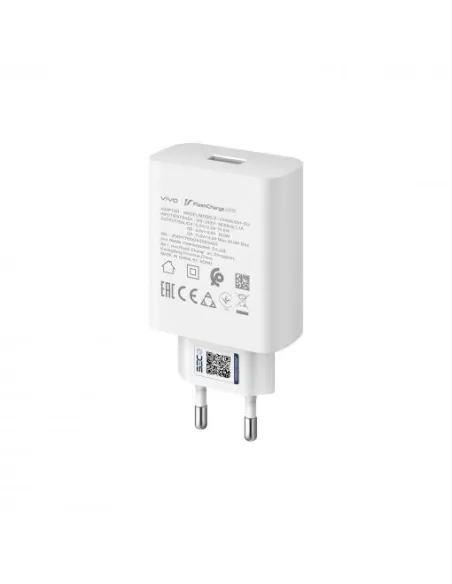 Cargador de Pared USB-A Vivo FlashCharger 44W USB-A Blanco
