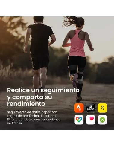 Anillo Inteligente Amazfit Helio Ring Titanio talla 8