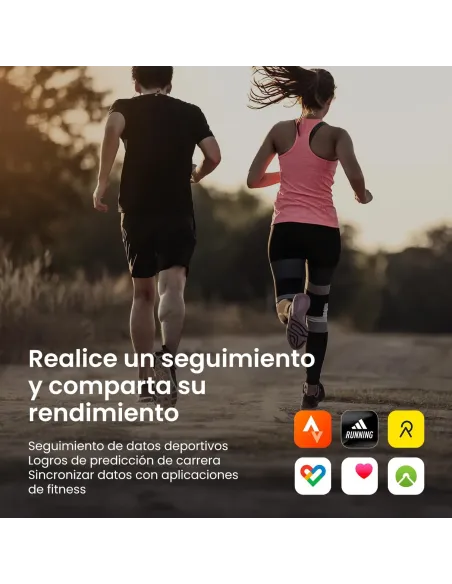 Anillo Inteligente Amazfit Helio Ring Titanio talla 8