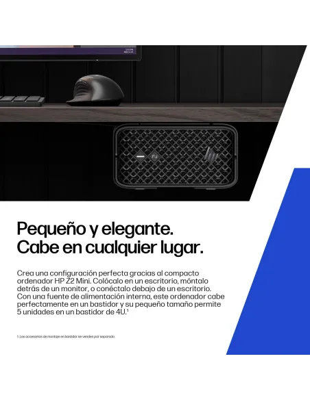 Workstation mini PC HP Z2 Mini G1a A40N1ET para IA local