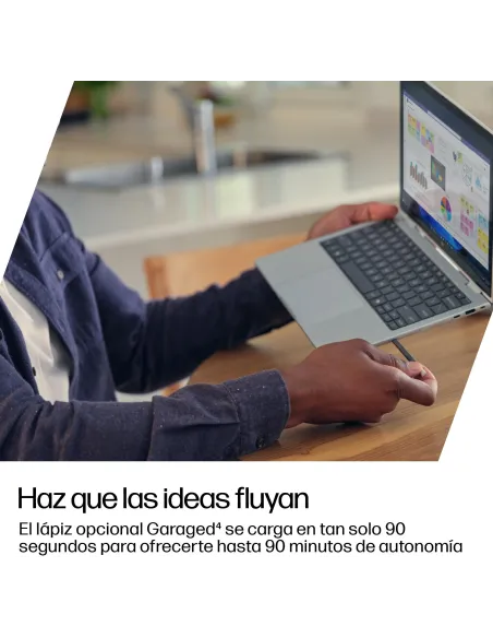 Ordenador Portátil HP EliteBook 8 Flip G1i AD2Z6ET