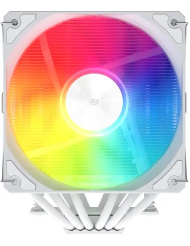 Disipador CPU FSP MP7-WA blanco doble torre ARGB