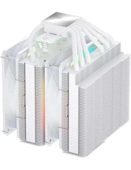 Disipador CPU FSP MP7-WA blanco doble torre ARGB
