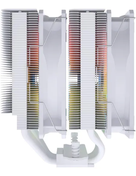 Disipador CPU FSP MP7-WA blanco doble torre ARGB
