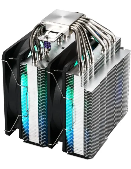 Disipador CPU FSP MP7 ARGB Negro doble torre 153 mm