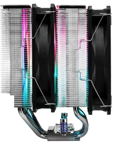 Disipador CPU FSP MP7 ARGB Negro doble torre 153 mm