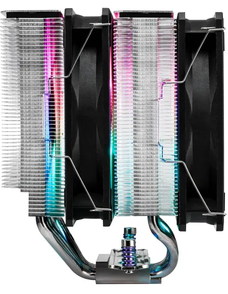 Disipador CPU FSP MP7 ARGB Negro doble torre 153 mm