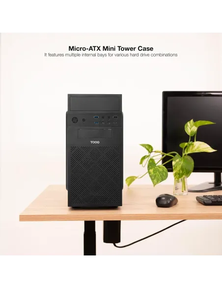 Torre de PC TooQ ISOBOX ULTRA TQC-4701-SP micro ATX