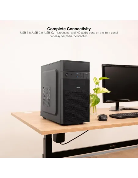 Torre de PC TooQ ISOBOX ULTRA TQC-4701-SP micro ATX
