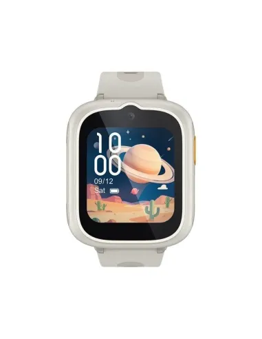 TCL Movetime MT48 Crema 4G GPS 1,68 Pantalla Resistencia Agua IP68 Batería 900 mAh