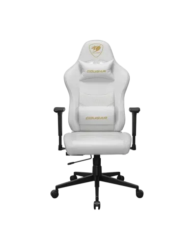Cougar Silla Gaming Pryme White Ajuste 3D Soporte 120 kg